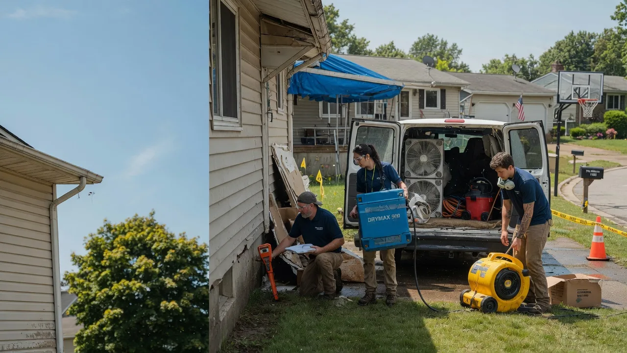 Ceiling Leak Cleanup in Fifield, WI near me