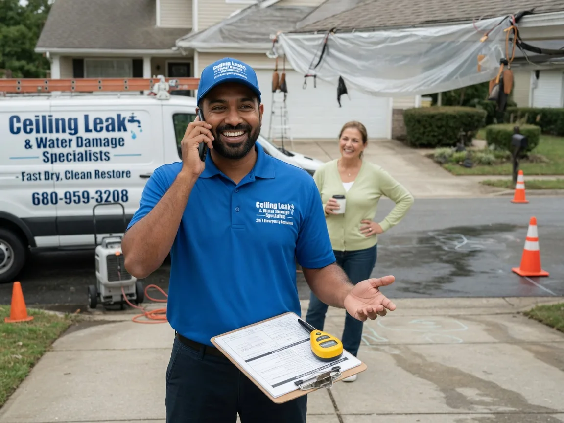 Ceiling Leak Cleanup Fifield, WI FAQs